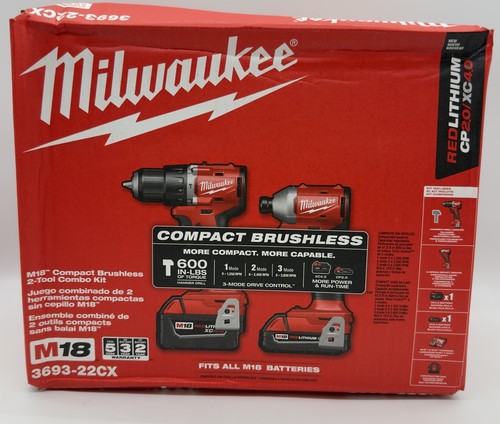 Milwaukee 3693 22cx m18 kit - 3693-22cx,