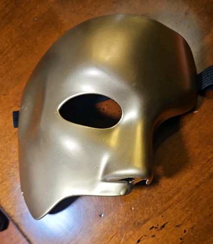 Gold costume maschera - -,