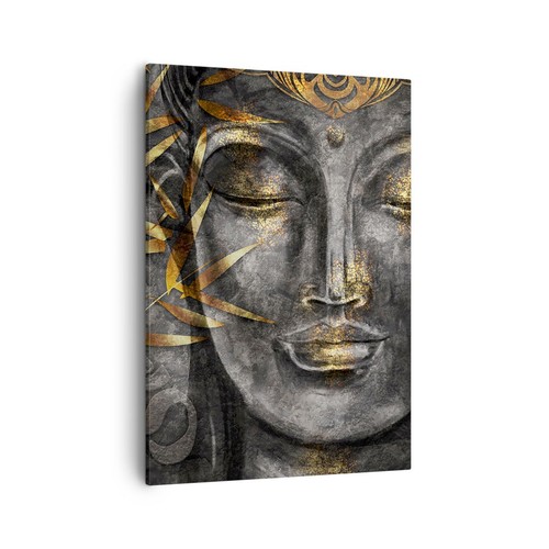 Quadro tela 50x70cm buddha - su,