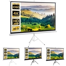 HOMCOM Telo Proiettore con