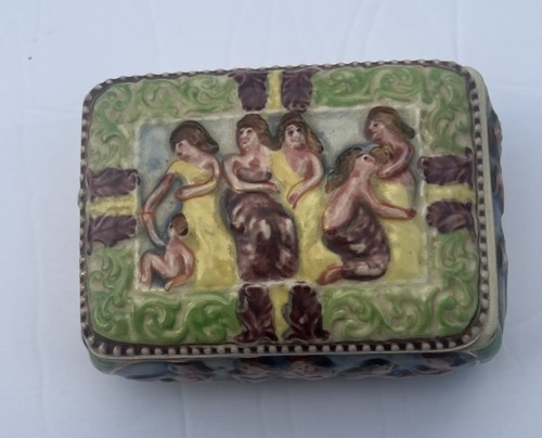 Portagioie vintage capodimonte - portagioie,