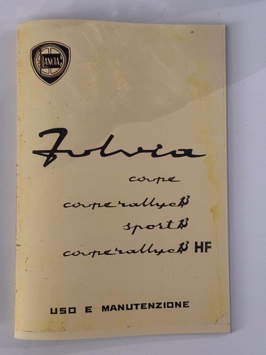 Lancia fulvia coupé - lancia,