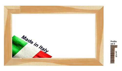 Cornice legno grezzo - cornice, a