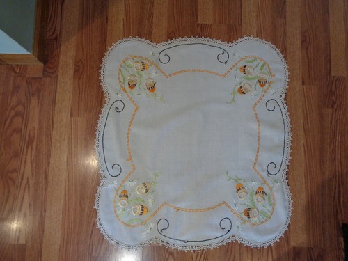 Centrotavola lino vintage - lino,