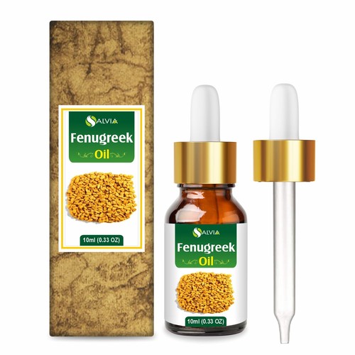 Olio vettore fieno greco - vettore, di