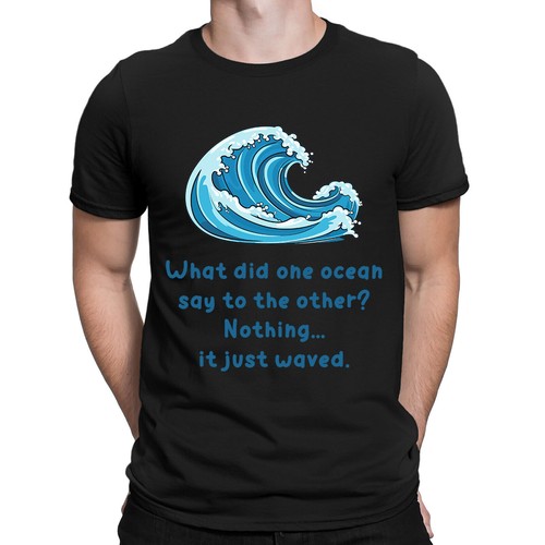 Shirt maglietta ocean wave - t-shirt,