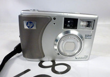 HP fotocamera digitale Photosmart 735 3,2 megapixel argento testato refm