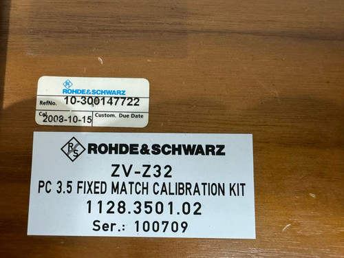 Rhode schwarz z32 - rhode, 3.5