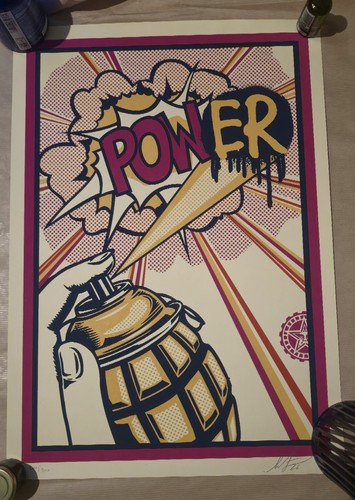 Shepard fairey obey - power, 2026
