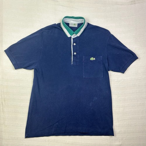 Polo vintage chemise lacoste - polo,