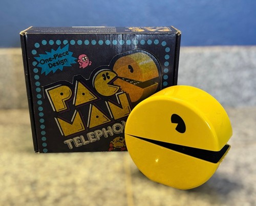 Telefono pac man - vintage, 1982