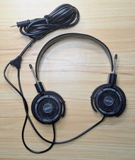 Cuffie Grado Labs SR60 nere -- senza cuscinetti auricolari, anello cardanico sinistro rotto