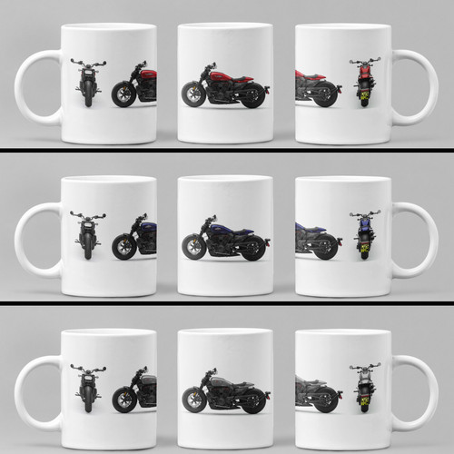 Tazza personalizzata harley - tazza,