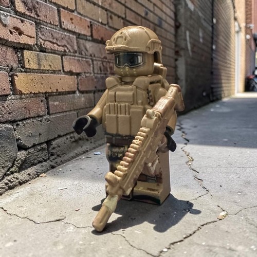 Minifigure soldato militare - soldato,