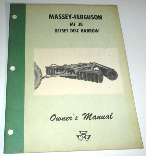 Massey ferguson offset - ferguson, 38