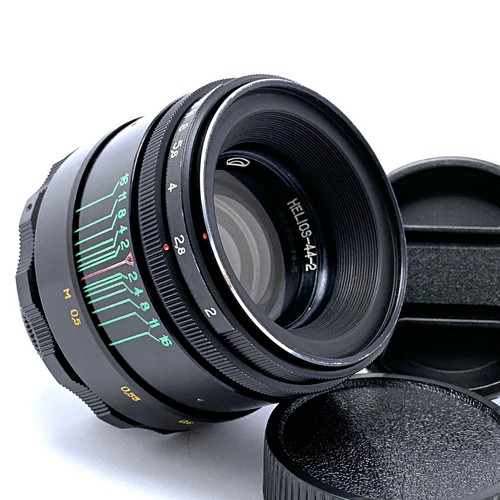 Helios 58mm m42 logo - f2/58mm,