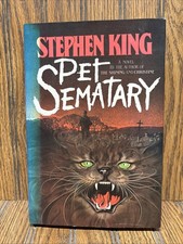 Pet Sematary by Stephen King 1983 Book Club Edition Hardcover