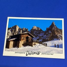BAITA SEGANTINI DOLOMITI GRUPPO DELLE PALE CARTOLINA A COLORI