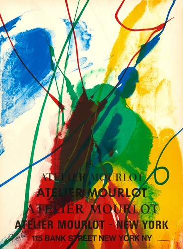 Paul jenkins atelier mourlot - jenkins,