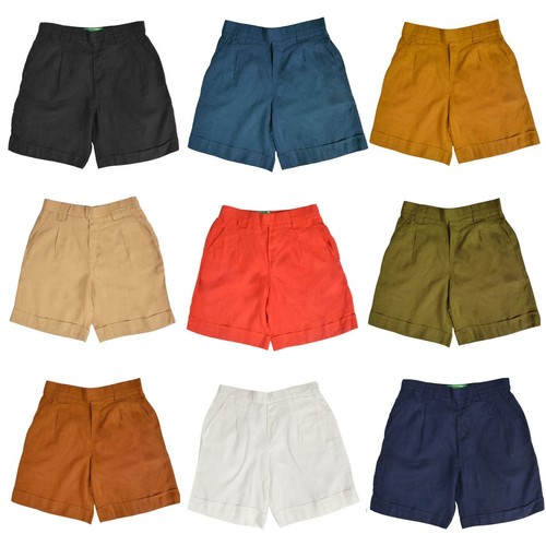 Pantaloncini lino donna - pantaloncini,