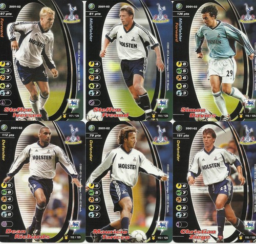 Carte calcio wizards 2001 - carte,