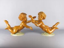 Sculture putti legno Cherubini