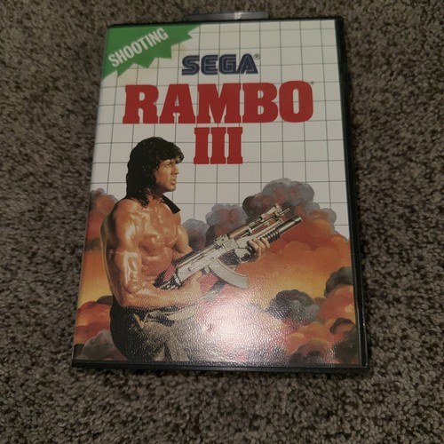 Videogioco vintage sega rambo - videogioco, "rambo