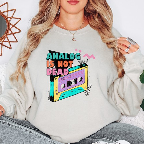 Felpa donna analog - not, dead