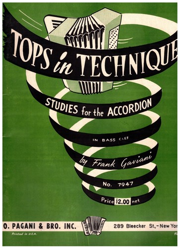 Tops technique studies - tops, in