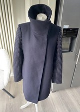 CAPPOTTO GIACCA ZARA BLU NAVY