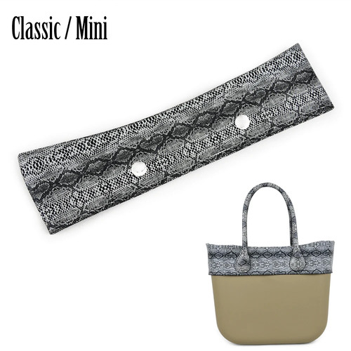 Nuovo faux solid snakeskin - solid,