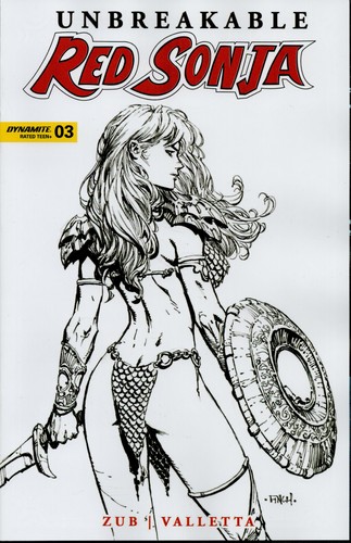 Unbreakable red sonja 3 - red,