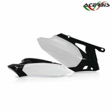 FIANCHETTI LATERALI PORTANUMERO BIANCHI YAMAHA YZF 450 2010 2013 YZ450F YZ F 11