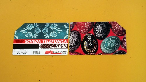 Scheda telefonica telecom - , l