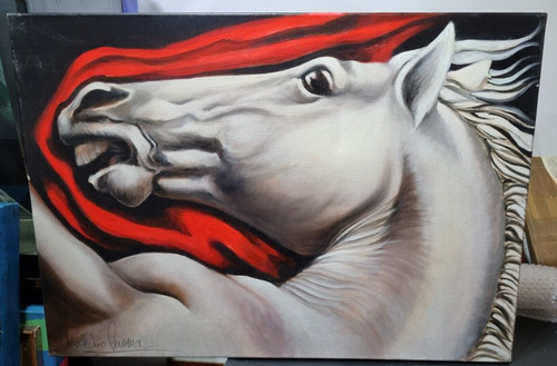 Olio tela 50x70 - olio, massimo