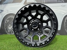 4X R17 " 5X127 Mammoth Off-Road Hunter Style Nero Mezza Opaco Ruote : Per 4x4