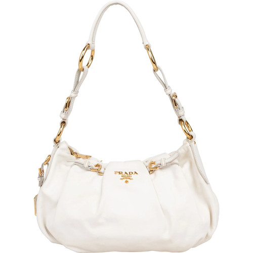 Borsa tracolla prada - prada, bianca