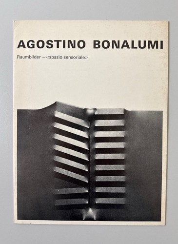 Agostino bonalumi raumbilder - agostino,