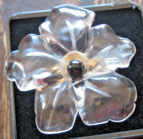 Anello fiore cristallo - , di