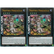 2x TRAPTRIX PINGUICULA • (Trappolatrice Pinguicula) • Ultra R • SDBT EN042 • 1Ed