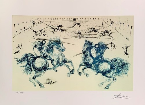 Salvador dali combat - salvador,