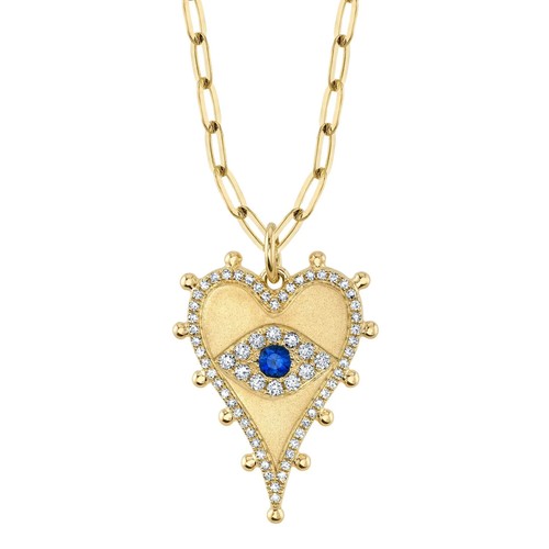 14k oro blu zaffiro diamante - oro,