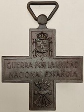 OMS SPAGNA GUERRA POR LA UNIDAD NACIONAL ESPANOLA CROCE VOLONTARI CTV