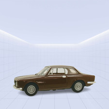 Solido modellino auto  Alfa Romeo GT Junior 1300 marrone scala 1.43 statico