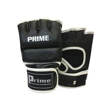 Prime Mma UFC Grappling Guanti Gabbia Lotta Kick Boxing Muay Thai Punch Bag Nero