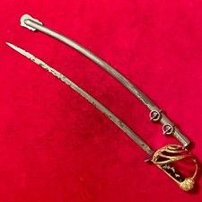 Spadino Regio Esercito Cavalleria R.E.I. sciabola miniatura ufficiale 1900 ca