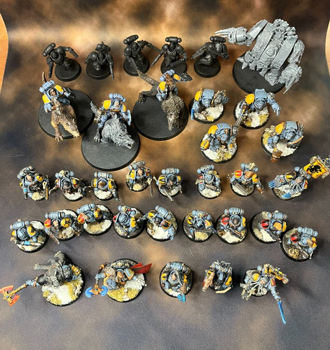 Warhammer 40k space wolves - warhammer,