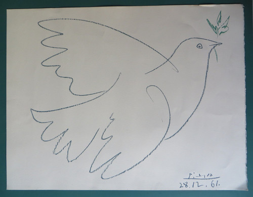 Pablo picasso colombe - pablo,