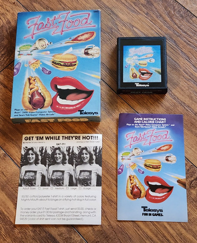 Cib fast food atari - cib, (atari