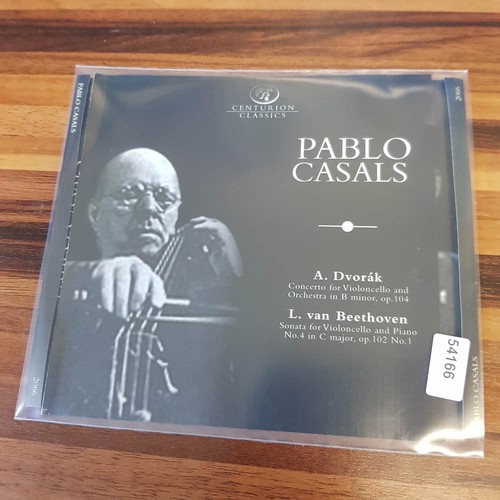 Pablo casals dvorak - dvorak, /